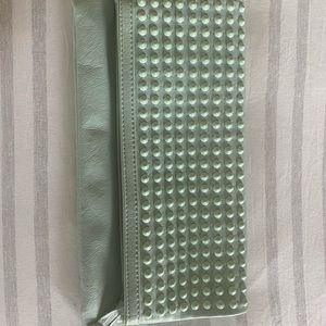 Aldo Mint Green Clutch Bag